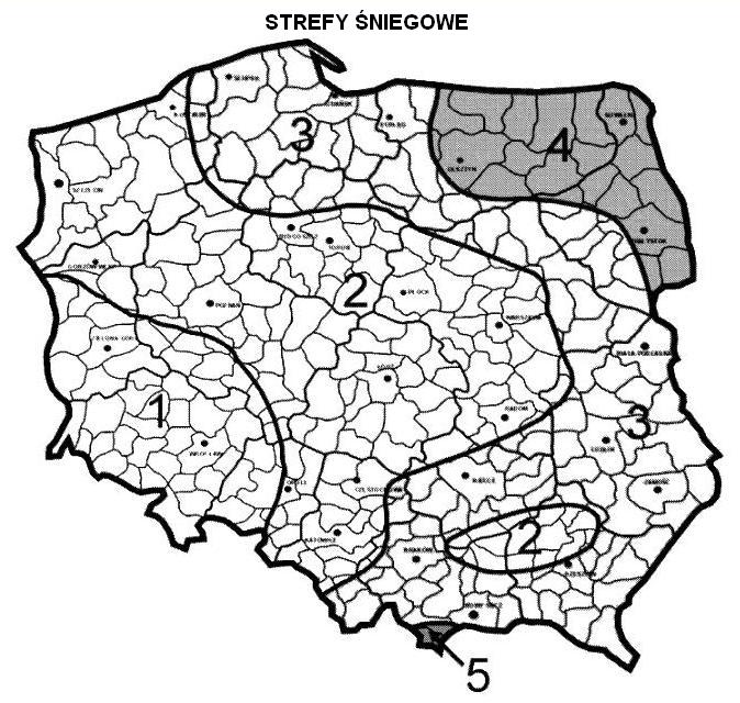 Strefy niegowe w Polsce